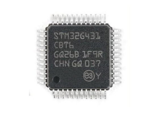 أحادي النواة STM32G431CBT6 32 بت متحكم دقيق MCU 48LQFP 170 ميجا هرتز ARM Cortex-M4F