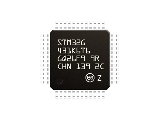 32-LQFP STM32G431K6T6 ARM Cortex-M4 وحدة تحكم دقيقة MCU منخفضة الطاقة للغاية IC