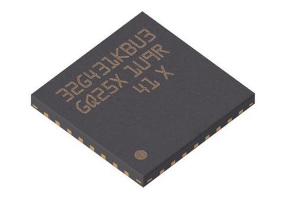 وحدة تحكم دقيقة 170 ميجا هرتز MCU STM32G431KBU3 ARM Cortex-M4F 32UFQFN أحادية النواة