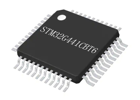 STM32G441CBT6 ميكروكنترولر مدمجة 170 ميجا هرتز 128 كيلو بايت FLASH 48-LQFP