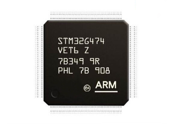 متحكم MCU STM32G474VET6 متحكم رقاقة 100LQFP عالية الأداء