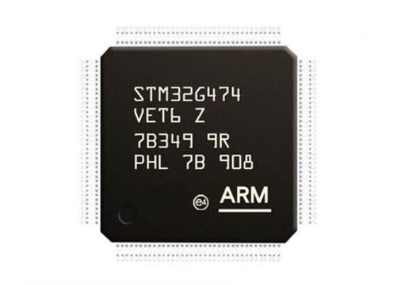 متحكم MCU STM32G474VET6 متحكم رقاقة 100LQFP عالية الأداء