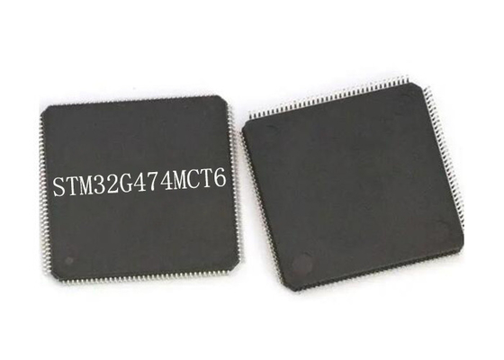 32 بت متحكم MCU STM32G474MCT6 ARM Cortex-M4 MCU LQFP80 متحكم IC