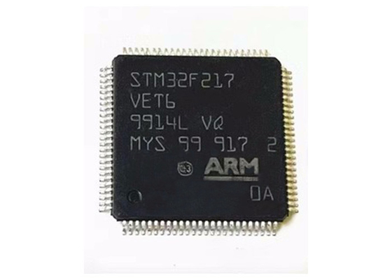 STM32F217VET6 32 بت 512 كيلو بايت FLASH 100-LQFP ميكروكنترولر مدمجة IC