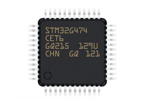 48-UFQFPN STM32G474CET6 32 بت متحكم MCU 256 كيلو بايت فلاش أحادي النواة