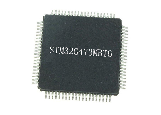 وحدة التحكم الدقيقة المدمجة ARM Cortex-M4 IC STM32G473MBT6 حزمة 80-LQFP