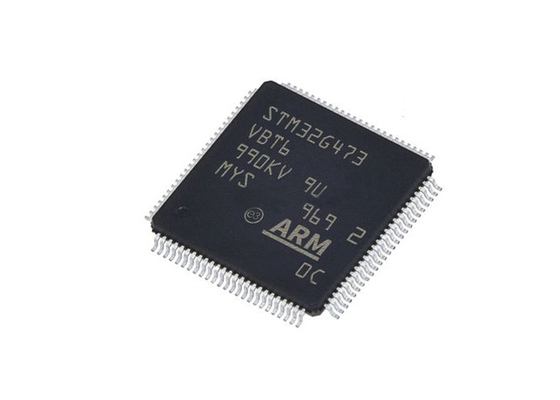 STM32G473VBT6 170 ميجا هرتز 128 كيلو بايت وحدات تحكم دقيقة مدمجة عالية التناظرية IC 100-LQFP