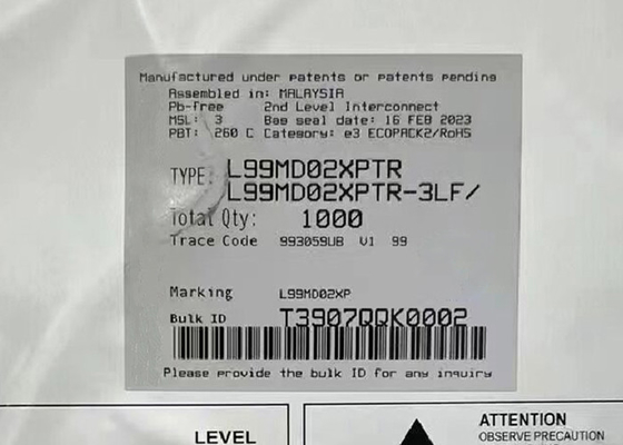 رقاقة الدائرة المتكاملة L99MD02XPTR رقاقة سائق نصف الجسر 36-PowerBFSOP IC Chip
