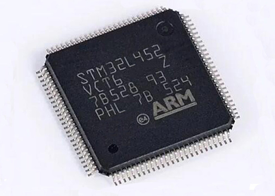 وحدة تحكم دقيقة MCU STM32L452VCT6 منخفضة الطاقة للغاية MCU LQFP100 IC