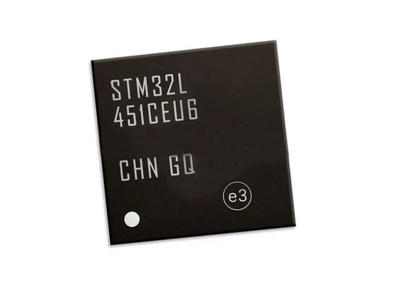 32 بت أحادي النواة 48-UFQFPN Surface Mount STM32L451CEU6 متحكم IC