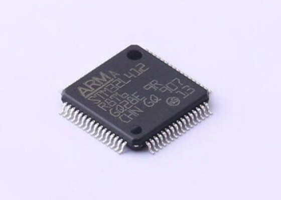 64 كيلو بايت فلاش STM32L412R8T6 متحكم دقيق MCU LQFP64 80 ميجا هرتز رقاقة متحكم