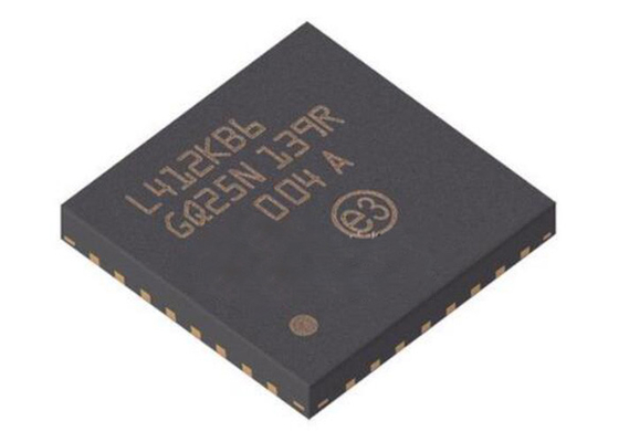 32UFQFN متحكم MCU STM32L412KBU6 متحكم IC 80MHz عالي الأداء