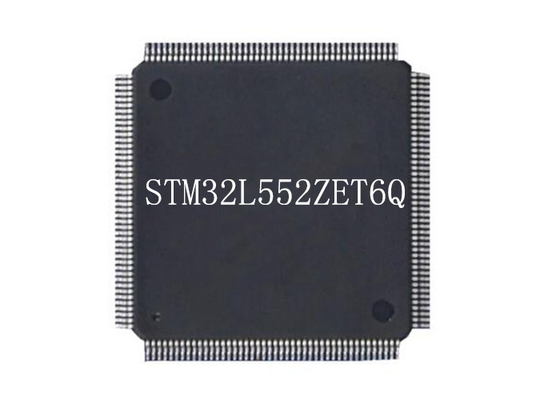 144-LQFP STM32L552ZET6Q متحكم MCU 110 ميجا هرتز ARM Cortex-M33 متحكم دقيق IC