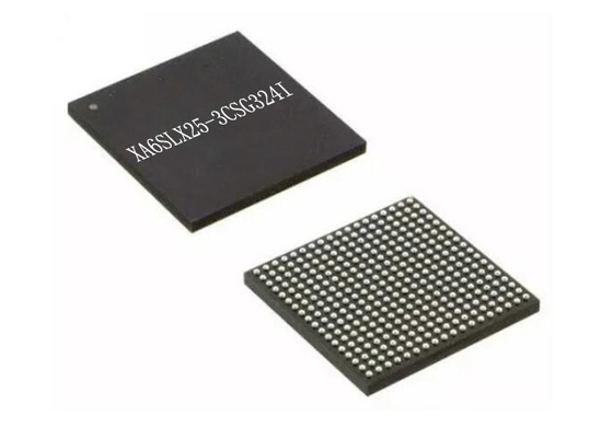 سبارتان-6 LX XA XA6SLX25-3CSG324I المجال قابل للبرمجة بوابة التسلسل CSPBGA324 رقائق FPGA