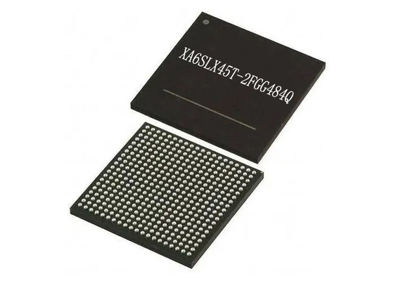 صفيف البوابة الميدانية القابلة للبرمجة XA6SLX45T-2FGG484Q IC Chips 484-FBGA Spartan-6 LXT XA