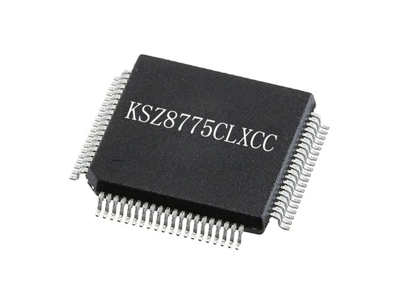رقاقة الدائرة المتكاملة KSZ8775CLXCC محول إيثرنت 5 منافذ متكامل IC 80-LQFP