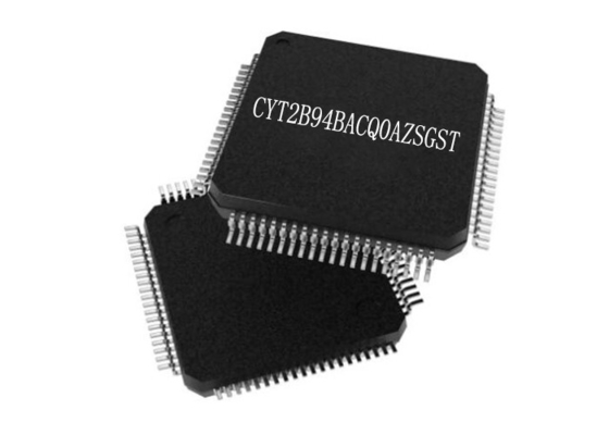 متحكم MCU CYT2B94BACQ0AZSGST LQFP80 32 بت ثنائي النواة متحكم IC