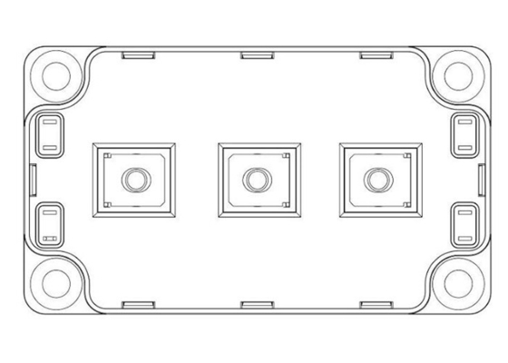 1 زوج من سلسلة التوصيل MSCDC450A70AG 450A SiC Diode Phase Leg Power Module 700V