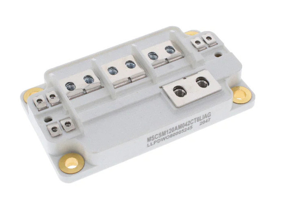 وحدات IGBT للسيارات MSCSM120AM042CT6LIAG 495A الترانزستورات هيكل جبل