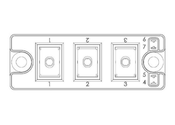 وحدات IGBT للسيارات MSCDC150A170D1PAG 150A المرحلة الساق ثنائيات SiC وحدة الطاقة