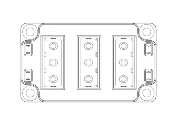 وحدات IGBT للسيارات MSCSM170DUM039AG صفيفات MOSFET ذات المصدر المشترك 2N-Channel