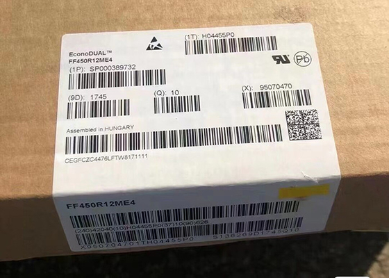 الترانزستورات FF450R12ME4 IGBT وحدة حقل الخندق وقف نصف جسر العاكس