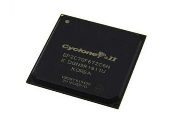 IC Chip EP2C70F672C6N رقاقة الدائرة المتكاملة 672-FBGA صفيف البوابة القابلة للبرمجة الميدانية
