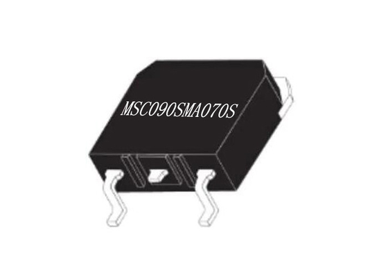 رقاقة الدائرة المتكاملة MSC090SMA070S 700V SiC MOSFET Transistors TO-268-3