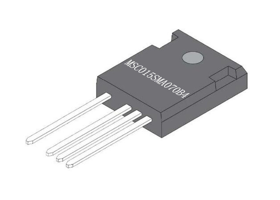 كربيد السيليكون MSC015SMA070B4 N-Channel SiC MOSFET Transistors TO-247-4 IC Chips