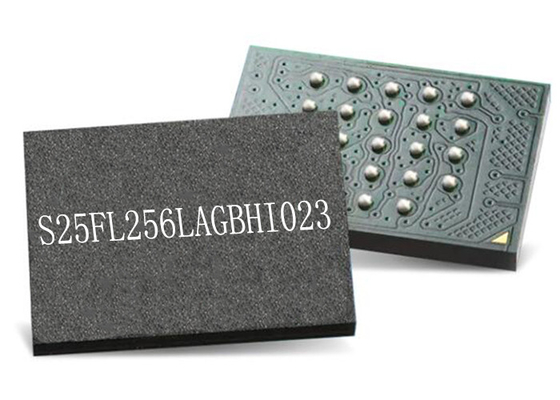 رقاقة الدائرة المتكاملة S25FL256LAGBHI023 FL-L Flash NOR Memory Chip 256Mbit