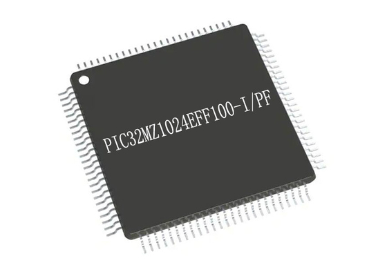 أحادية النواة PIC32MZ1024EFF100-I / PF 32 بت متحكم رقاقة TQFP100 رقائق IC