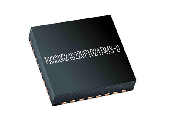 Wireless SoC EFR32BG24B220F1024IM48-B 2Mbps RF جهاز الإرسال والاستقبال ICs 48-VFQFN BT IC