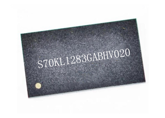 شريحة ذاكرة IC S70KL1283GABHV020 128Mbit شريحة ذاكرة SRAM الزائفة IC 24-FBGA IC