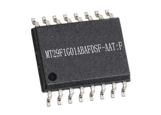 ذاكرة فلاش NAND التسلسلية MT29F1G01ABAFDSF-AAT: F 16-SOIC رقاقة دارة متكاملة