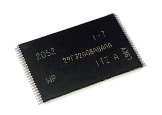 رقاقة الدائرة المتكاملة MT29F32G08ABAAAWP-ITZ: شريحة ذاكرة فلاش NAND غير متزامنة