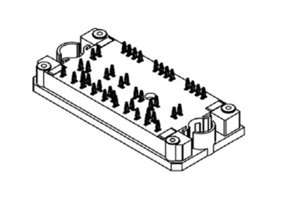 وحدة TNPC ثلاثية الأطوار NXH25T120L2Q1PG وحدات IGBT للسيارات 1200 فولت 81 واط وحدات IGBT