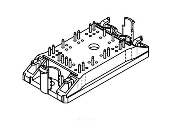 وحدة الطاقة NXH80T120L2Q0S2G IGBT وحدات السيليكون 158W وحدات IGBT للسيارات