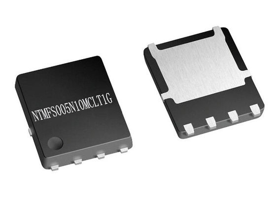 ترانزستورات أحادية القناة N NTMFS005N10MCLT1G Power MOSFET 5-DFN IC Chips