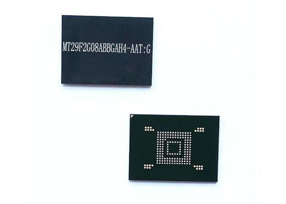 رقاقة دارة متكاملة MT29F2G08ABBGAH4-AAT: G 63-VFBGA NAND Flash Memory Chips