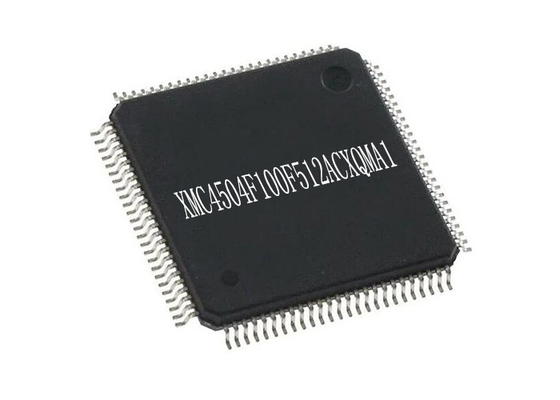 ARM Cortex-M4 XMC4504F100F512ACXQMA1 متحكم دقيق MCU 100-LQFP 32 بت أحادي النواة