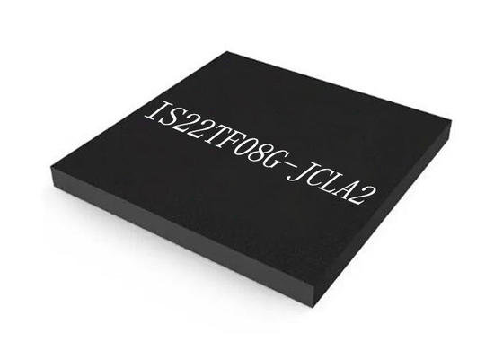 رقاقة دارة متكاملة IS22TF08G-JCLA2 8 جيجا بايت eMMC 5.1 واجهة 153-VFBGA Memory IC