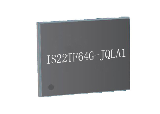 200 ميجاهرتز IS22TF64G-JQLA1 رقاقة دائرة متكاملة 512 جيجابت ذاكرة IC eMMC 5.1 واجهة