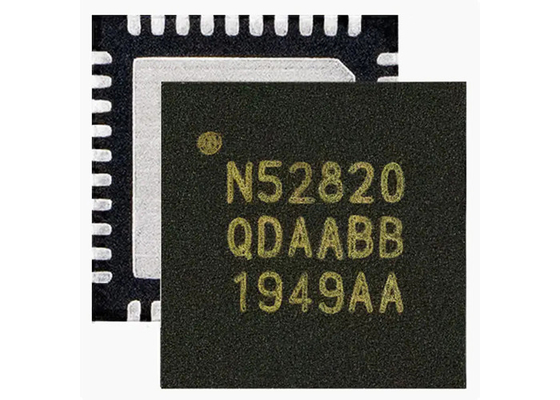 2.4 جيجا هرتز 40-VFQFN BT IC NRF52820-QDAA-R7 RF جهاز الإرسال والاستقبال IC سطح جبل