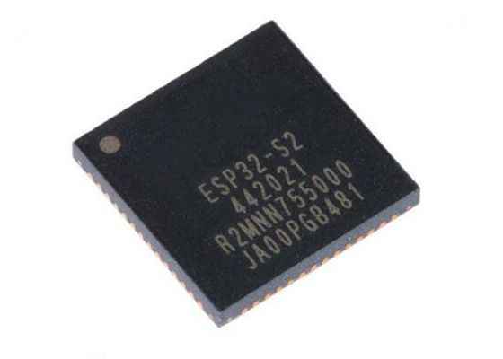منخفضة الطاقة ESP32-S2R2 BT IC 56-VFQFN 2.4 جيجا هرتز نظام WiFi على رقاقة 150Mbps IC Chips
