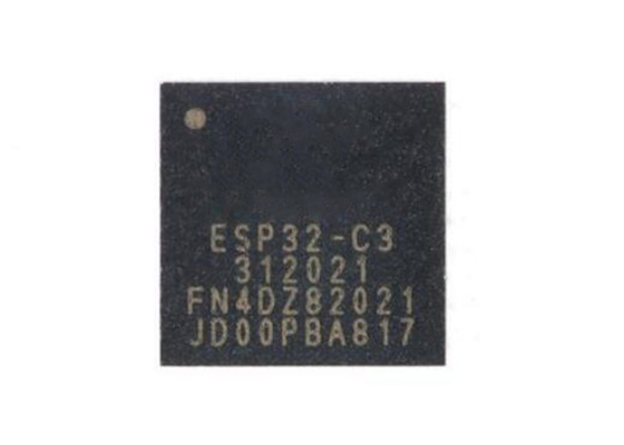 MCU ESP32-C3FN4 مدمج للغاية 2.4 جيجا هرتز WiFi وشريحة BT منخفضة الطاقة 32-VFQFN BT