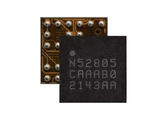 NRF52805-CAAA-B-R7 RF جهاز الإرسال والاستقبال BT IC 28-WLCSP 2.4 جيجا هرتز BT 5.3 SoC 2 ميجا بت في الثانية
