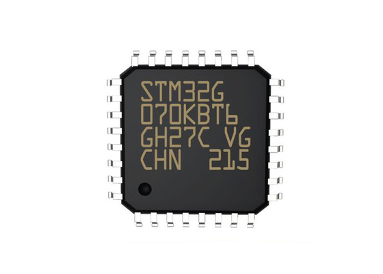STM32G070KBT6 32 بت أحادية النواة 64 ميجا هرتز 64 كيلو بايت ميكروكنترولر IC 32-LQFP