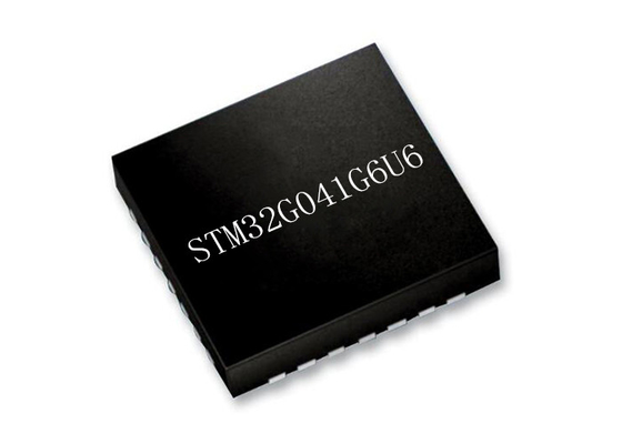 أحادي النواة STM32G041G6U6 Microcontrollers Chips ARM Cortex-M0 + 28-UFQFN