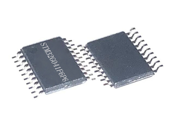 أحادي النواة 32 بت رقائق MCU STM32G041F6P6 ARM Cortex-M0 + 20-TSSOP