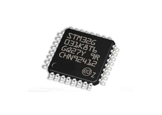 متحكم دقيق MCU STM32G031K8T6 64 ميجا هرتز 64 كيلو بايت فلاش متحكم IC 32-LQFP